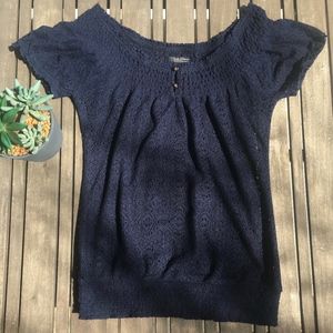 Dark Blue Lucky Shirt - Size Small